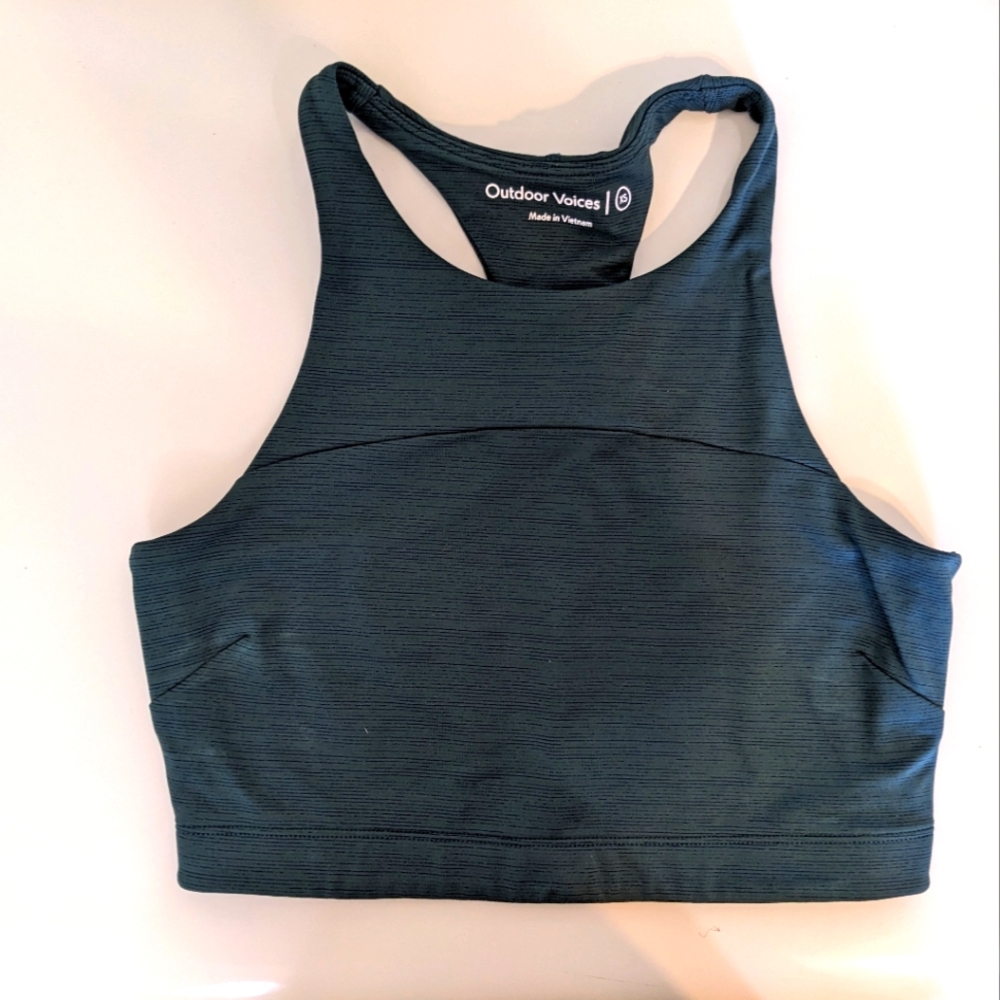 Outdoor Voices TechSweat Crop top or sports bra